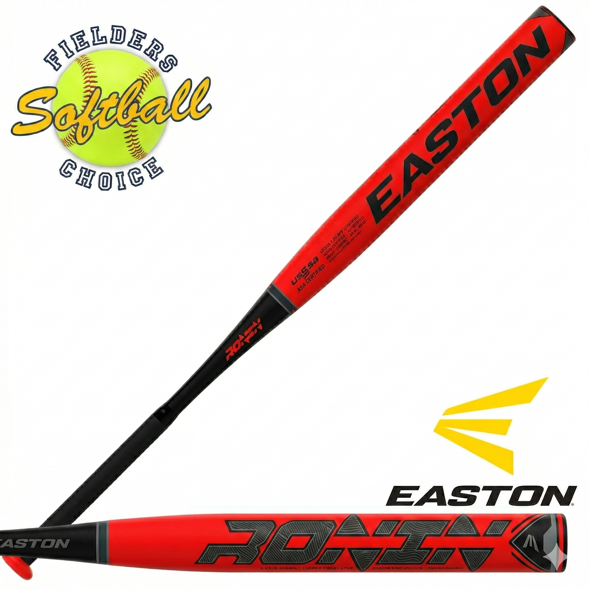 Easton RONIN 240 Softball Bat w/FREE Batting Gloves | FIELDERS CHOICE